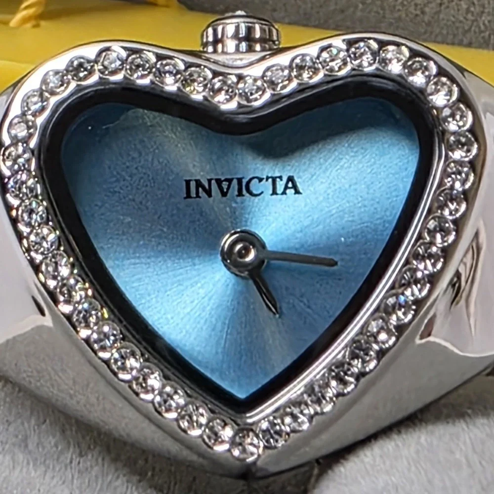 NEW Invicta Mini Angel Women's Ring Watch -‎ 18.5mm, Steel (49573) #0566